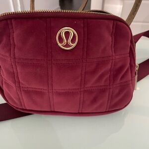 Lululemon Athletica Wine Crossbody Bag